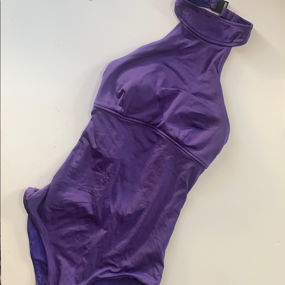 1 piece Purple Swimsuit